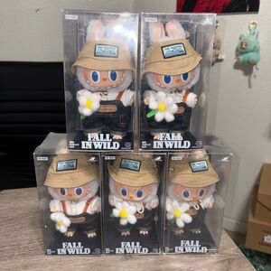 AUTHENTIC Pop Mart Labubu The Monsters Fall in the Wild Vinyl Plush Pendant